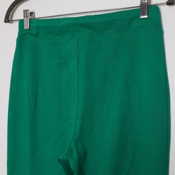 MAEVE ANTHROPOLOGIE Eve Ponte Wide-Leg Pant High Rise Kelly Green Women's XST - Picture 4 of 9